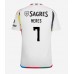 Benfica David Neres #7 Voetbalkleding Derde Shirt 2023-24 Korte Mouwen